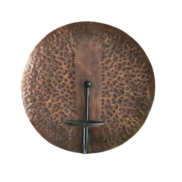 Other - Farmhouse Rustic Copper large wall Sconce